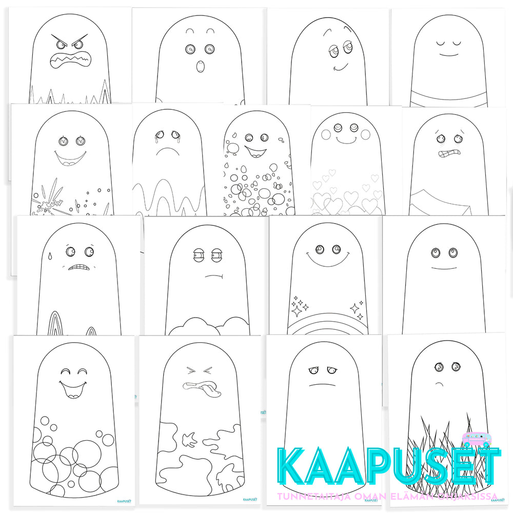 KAAPUSET VÄRITYSKUVINA