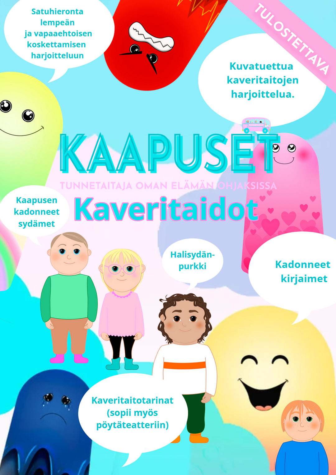 KATTAVA KAVERITAITOMATERIAALI - KAAPUSTEN KAVERITAIDOT