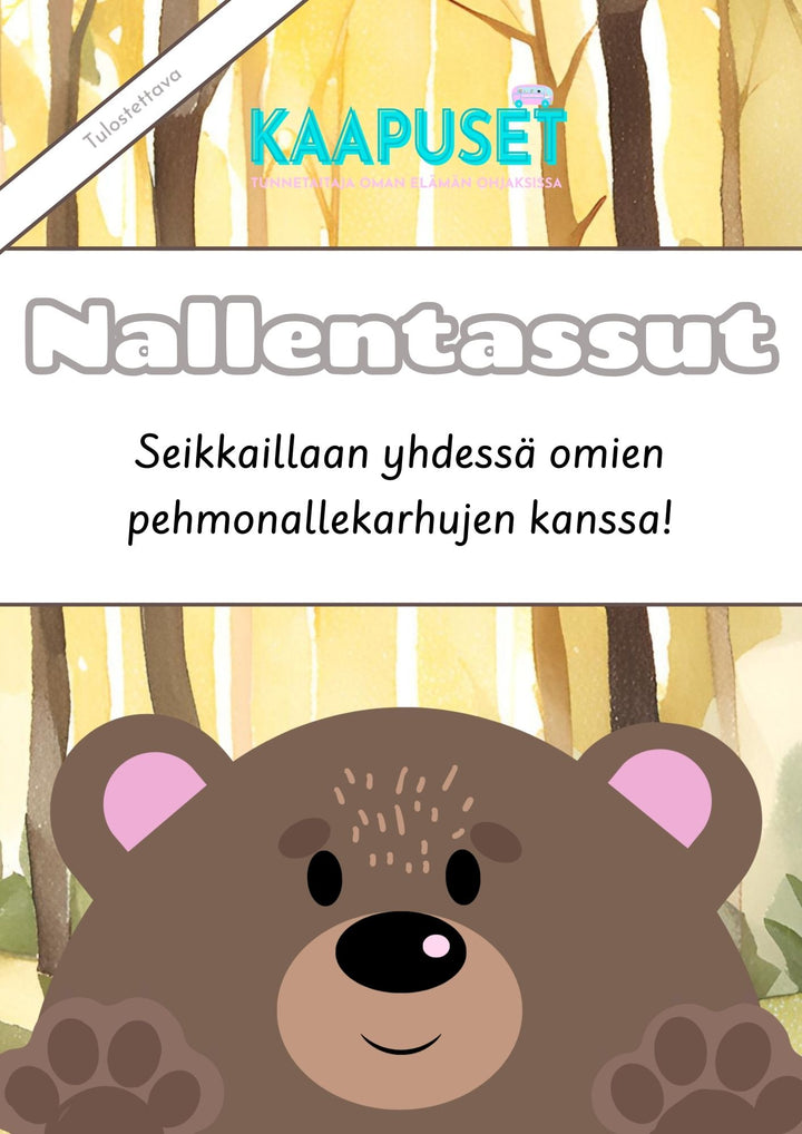 NALLENTASSUT - MONIPUOLINEN MATERIAALI NALLETEEMALLA