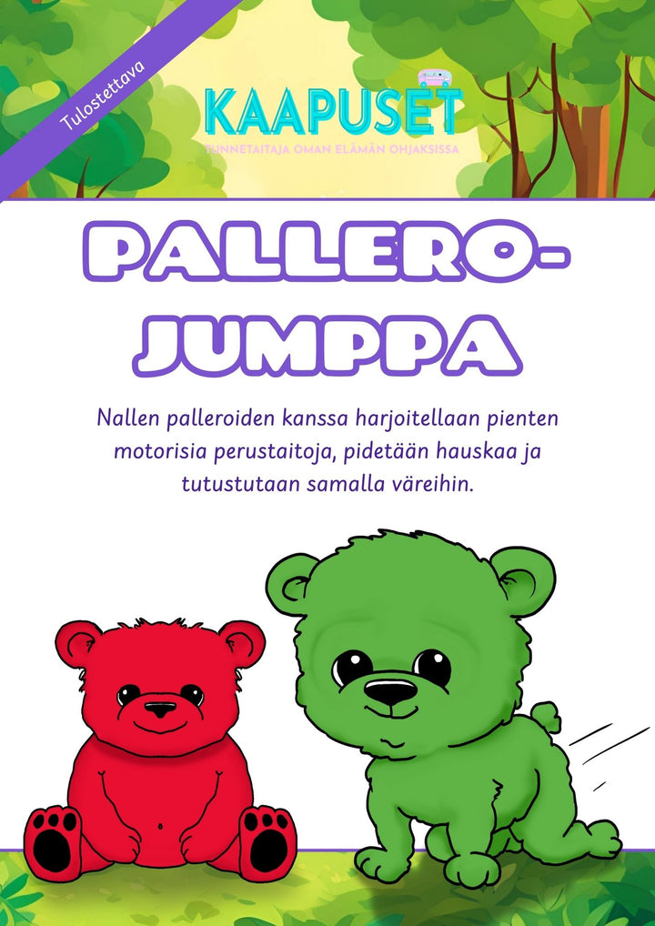 PALLEROJUMPPA - IHANA JUMPPA JOKA SOPII MYÖS PIENILLE