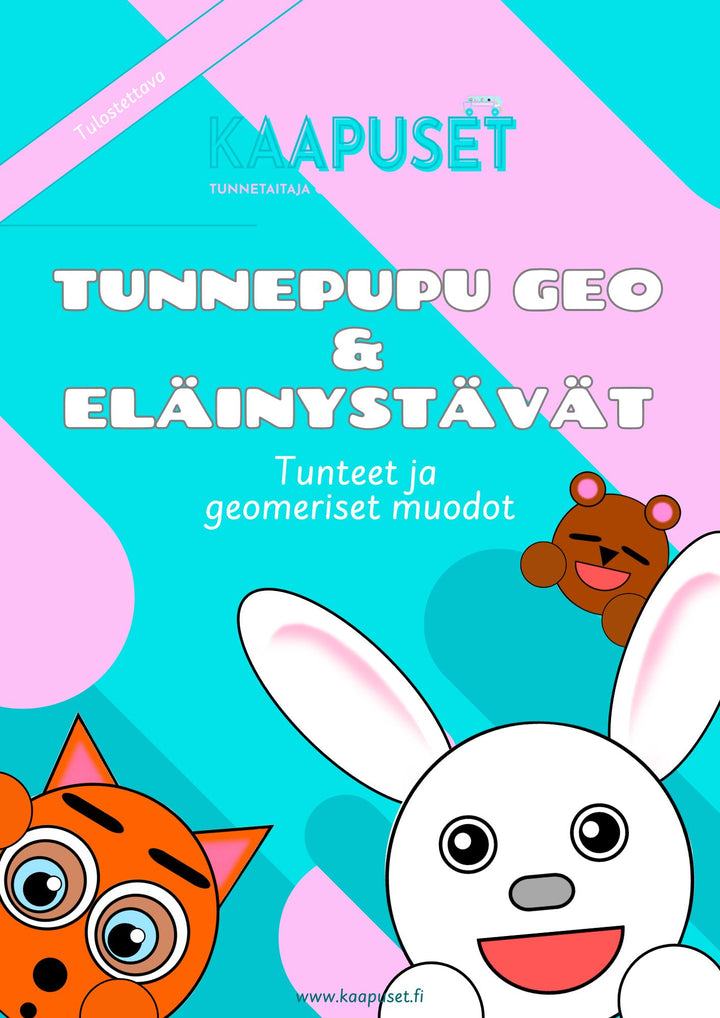 OPETELLAAN MUOTOJA TUNNEPUPU GEON KANSSA