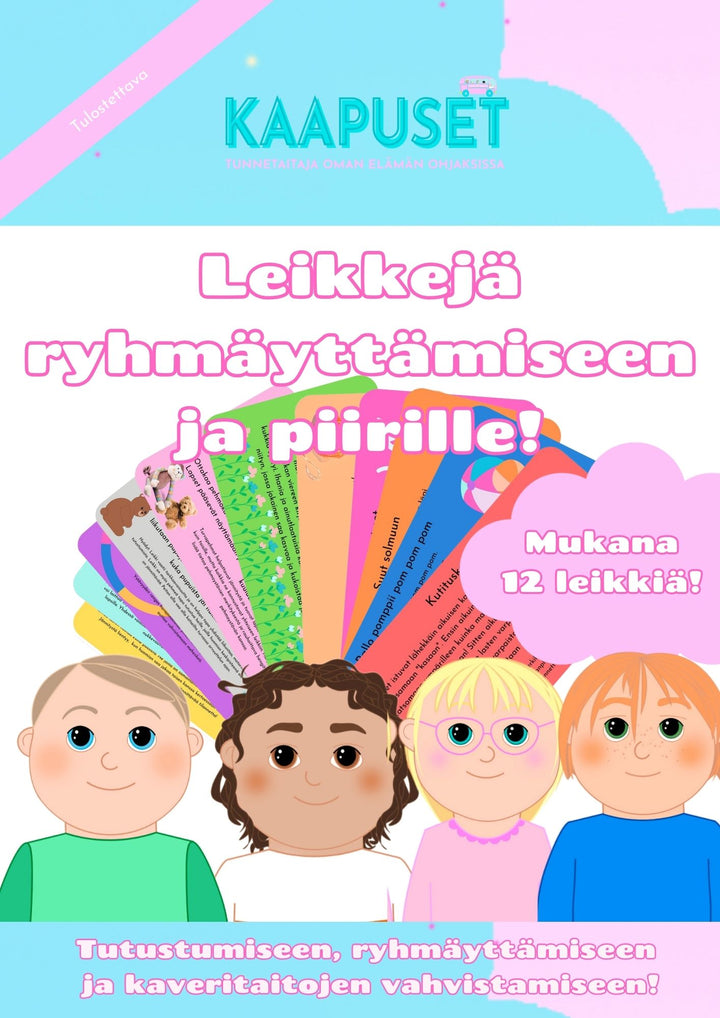 LEIKKEJÄ RYHMÄYTTÄMISEEN JA PIIRILLE - OSA I