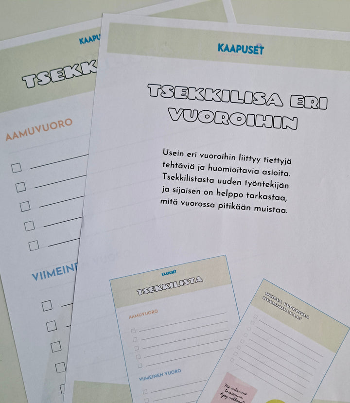 MEIDÄN RYHMÄN KANSIO - TOIMIVAN ARJEN TYÖKALUT