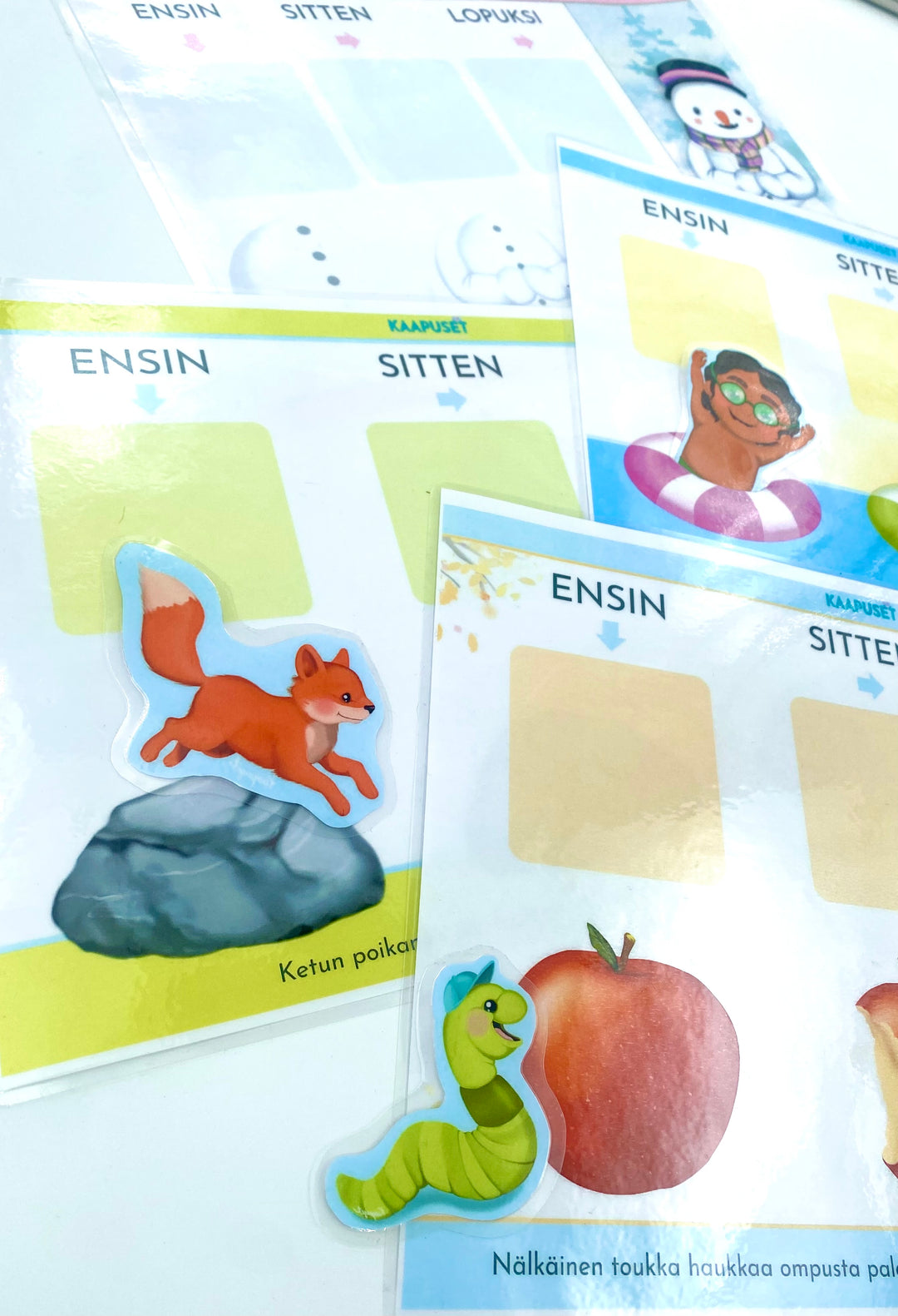 ENSIN–SITTEN-TAULUT VUODENAJAT