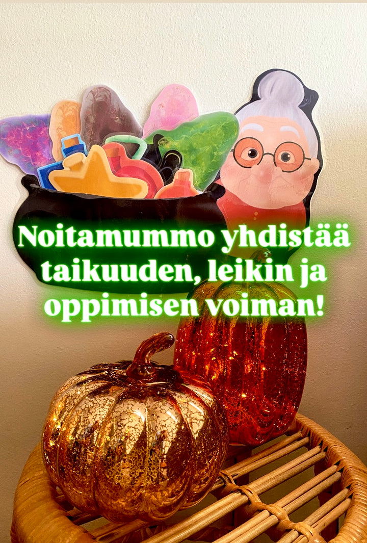 NOITAMUMMON TAIKAJUOMAT - VÄREJA JA MUOTOJA LEIKKIEN JA LORUTELLEN