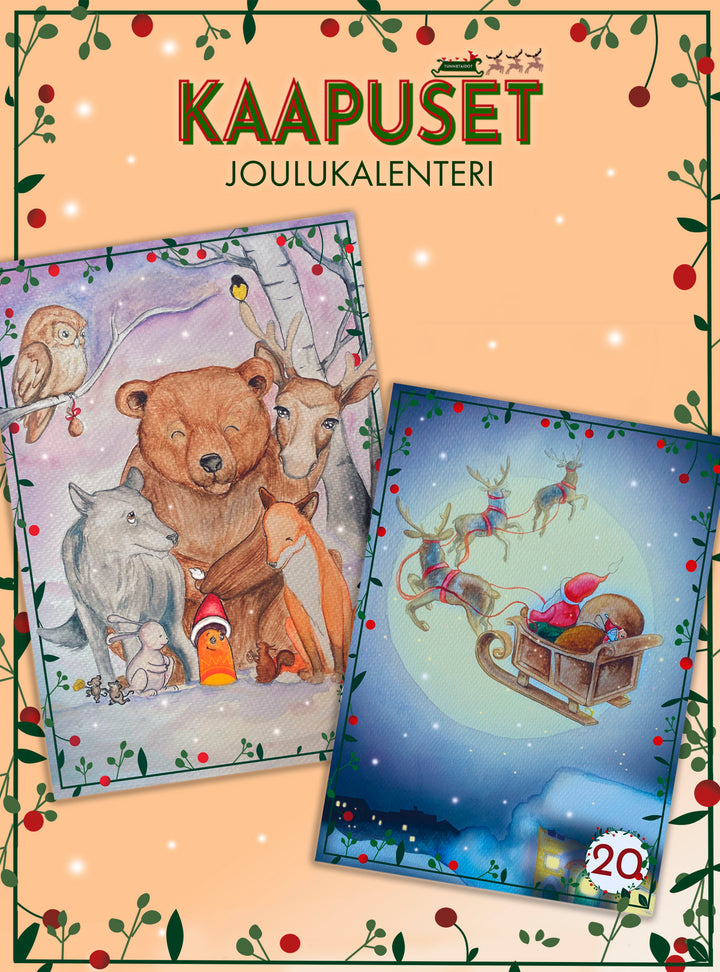JOULUKALENTERI - PUNAISEN MYSSYN MYSTEERI (Tulostettava)