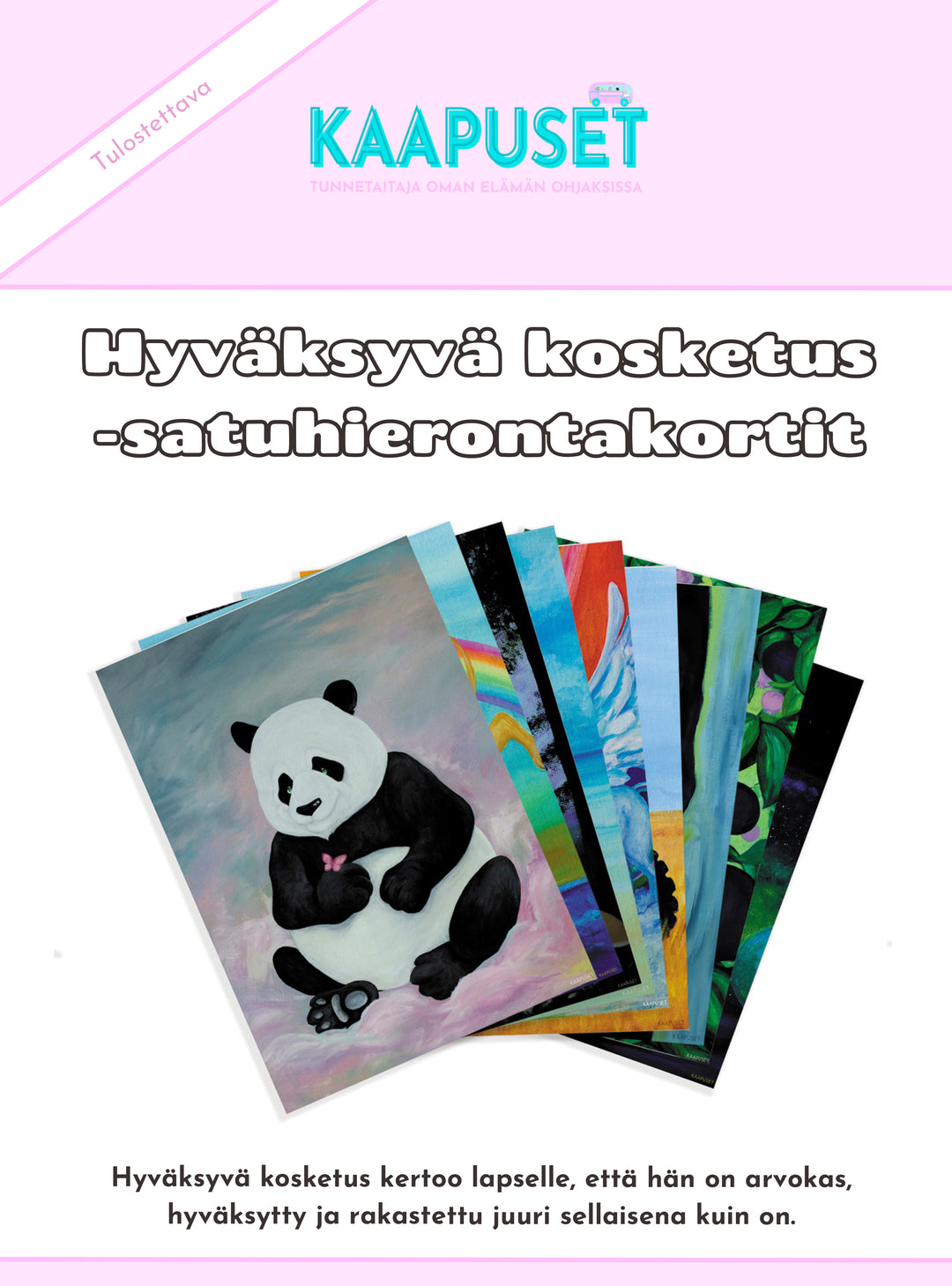 HYVÄKSYVÄ KOSKETUS -SATUHIERONTA