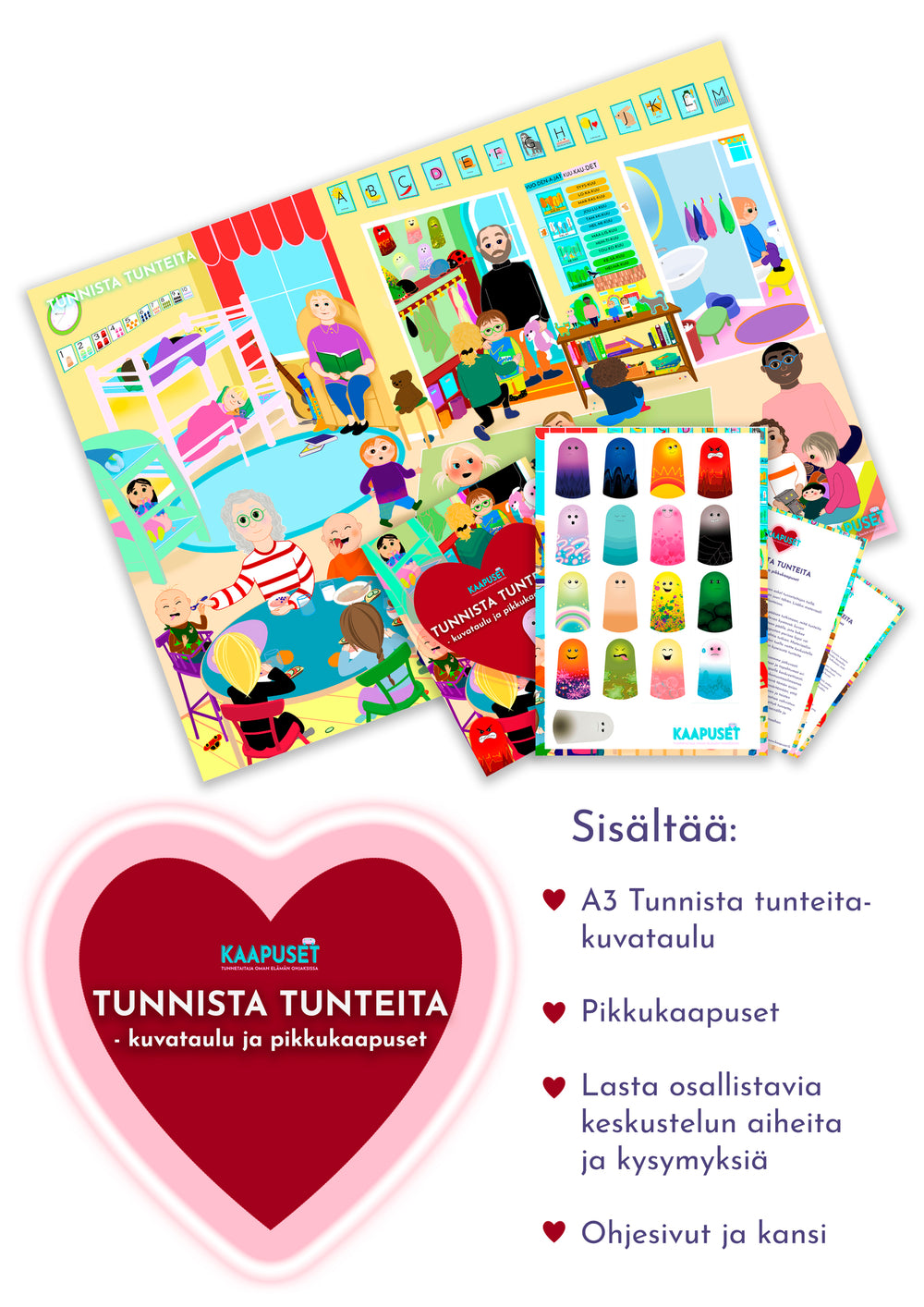 TUNNISTA TUNTEET- KUVATAULU