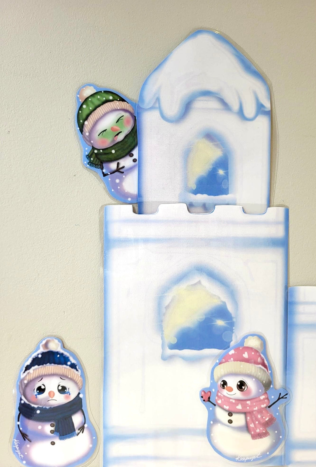 LUMIUKOT & LUMILINNA - TUNTEET, VÄRIT & SIJAINTIKÄSITTEET