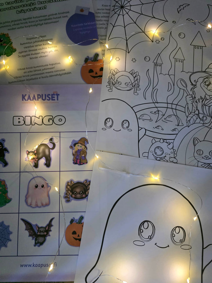 HALLOWEEN - LIIKUNNALLISET LORUT & PÖYTÄTEATTERITARINA