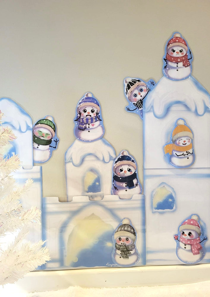 LUMIUKOT & LUMILINNA - TUNTEET, VÄRIT & SIJAINTIKÄSITTEET