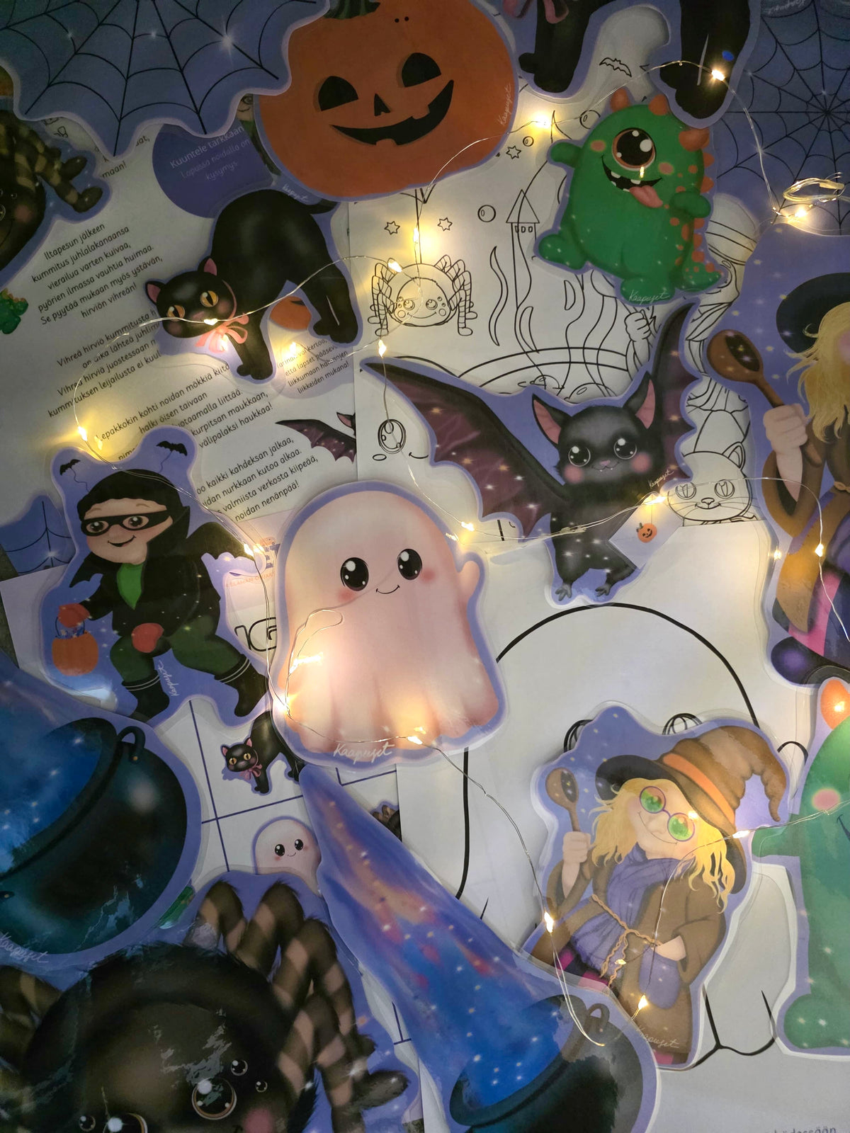 HALLOWEEN - LIIKUNNALLISET LORUT & PÖYTÄTEATTERITARINA