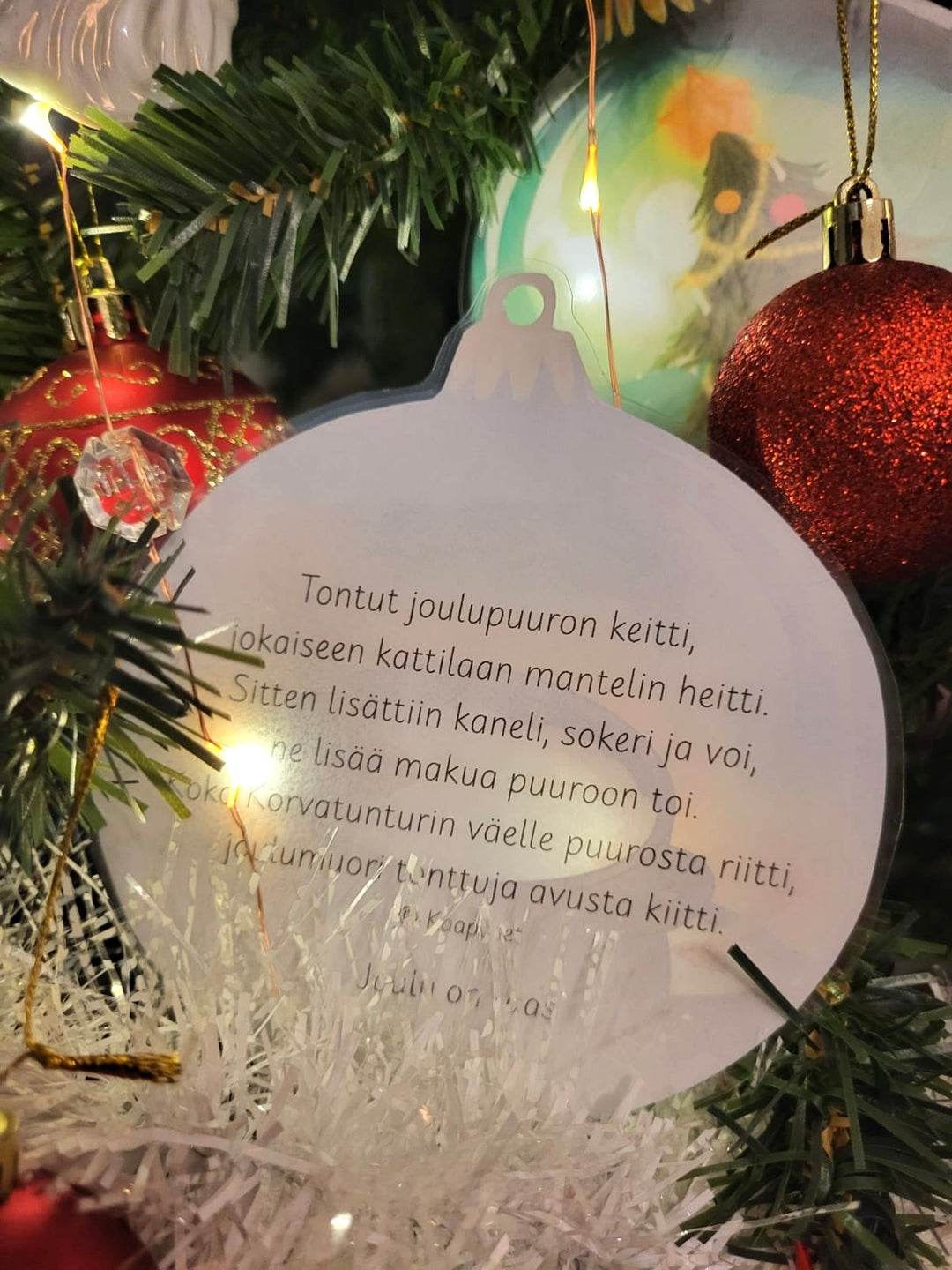 JOULUPALLOLAULUKUVAT: Laulukuvat & joululorut