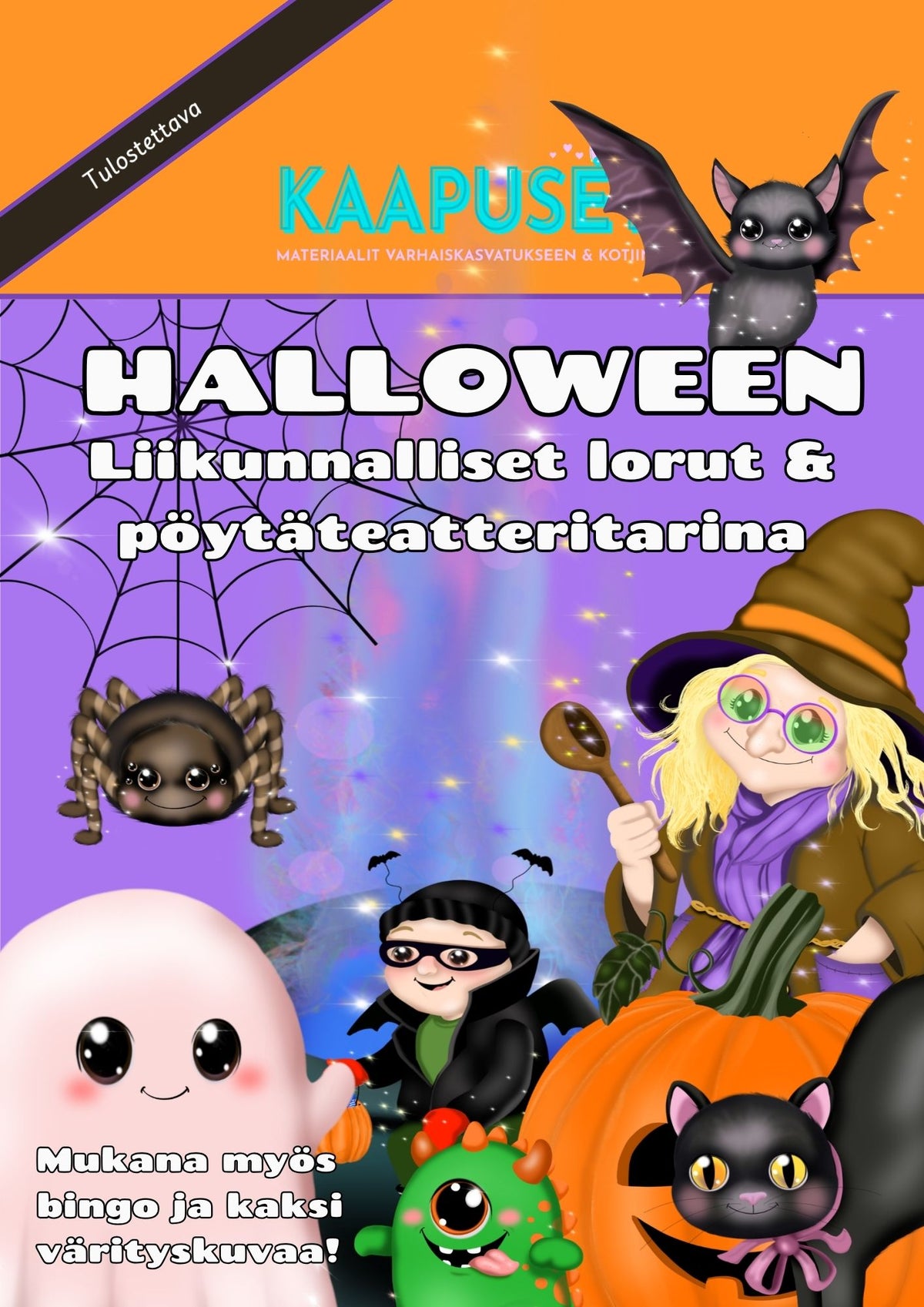 HALLOWEEN - LIIKUNNALLISET LORUT & PÖYTÄTEATTERITARINA