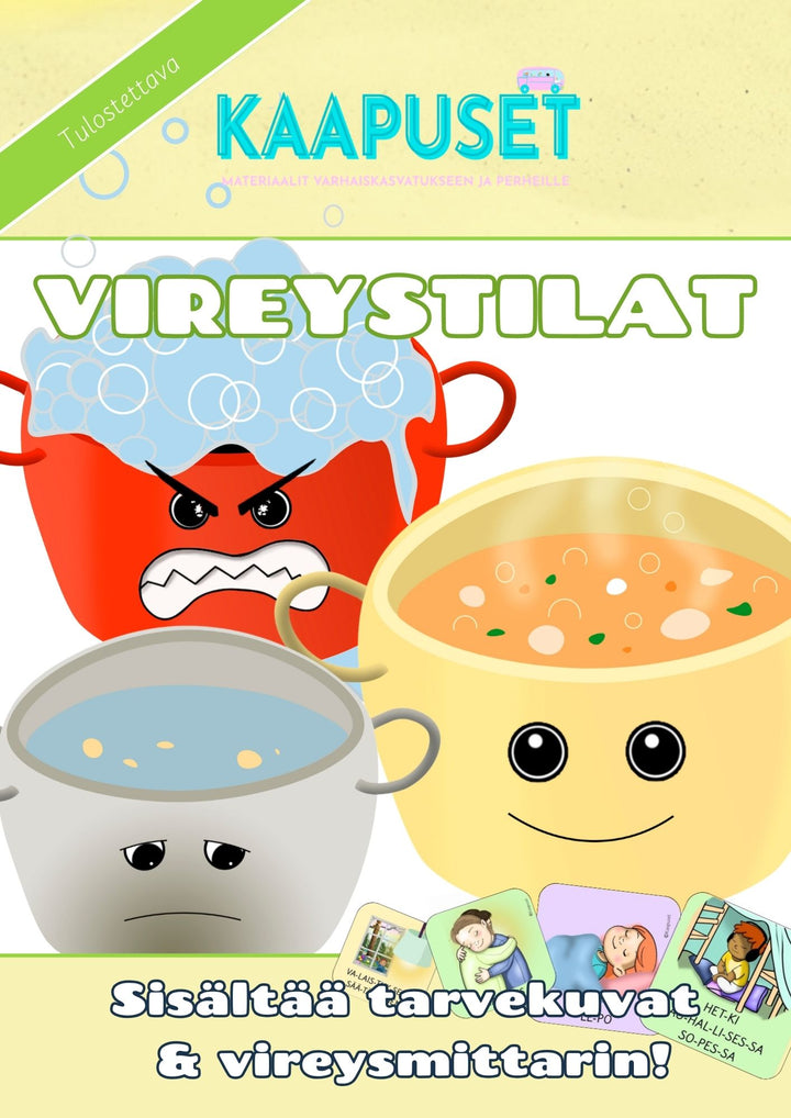 VIREYSTILAT - SISÄLTÄÄ TARVEKUVAT & VIREYSMITTARIN