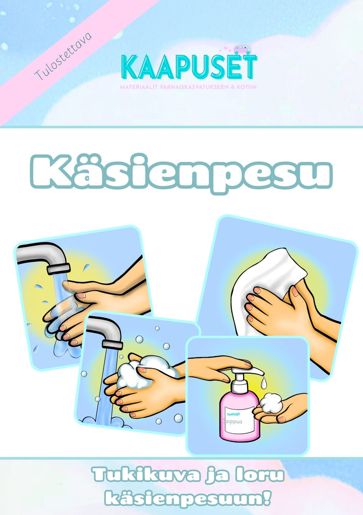 KUVATUKI KÄSIENPESUUN