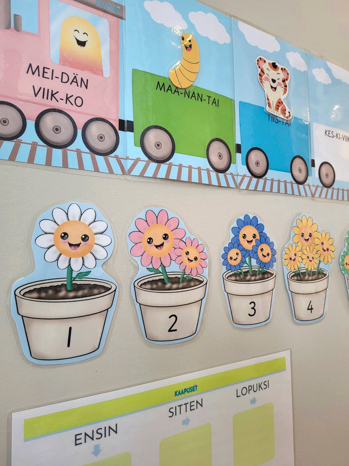 NUMEROKUKAT - MATEMAATTISIA TAITOJA & VÄREJÄ