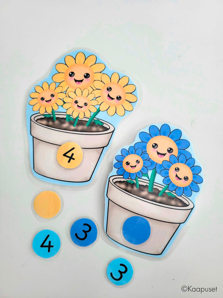 NUMEROKUKAT - MATEMAATTISIA TAITOJA & VÄREJÄ