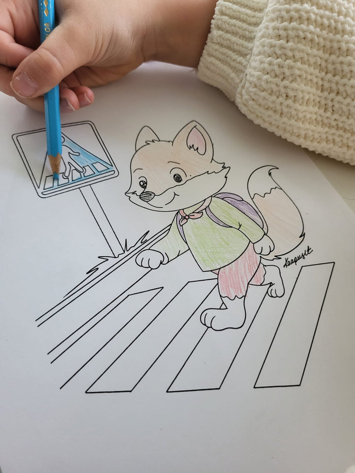 LIIKENTEESSÄ VÄRITYSKUVAT