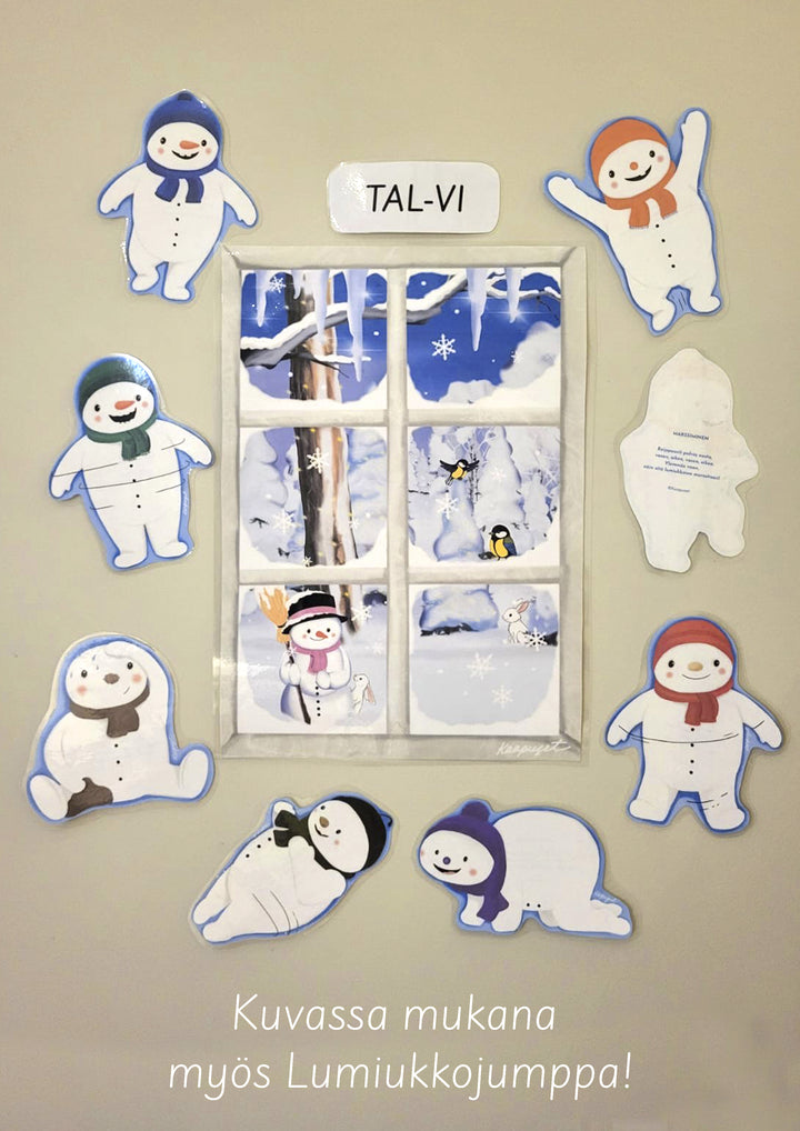 VUODENAIKAIKKUNAT - KOTILEIKKIIN & AAMUPIIRISEINÄLLE