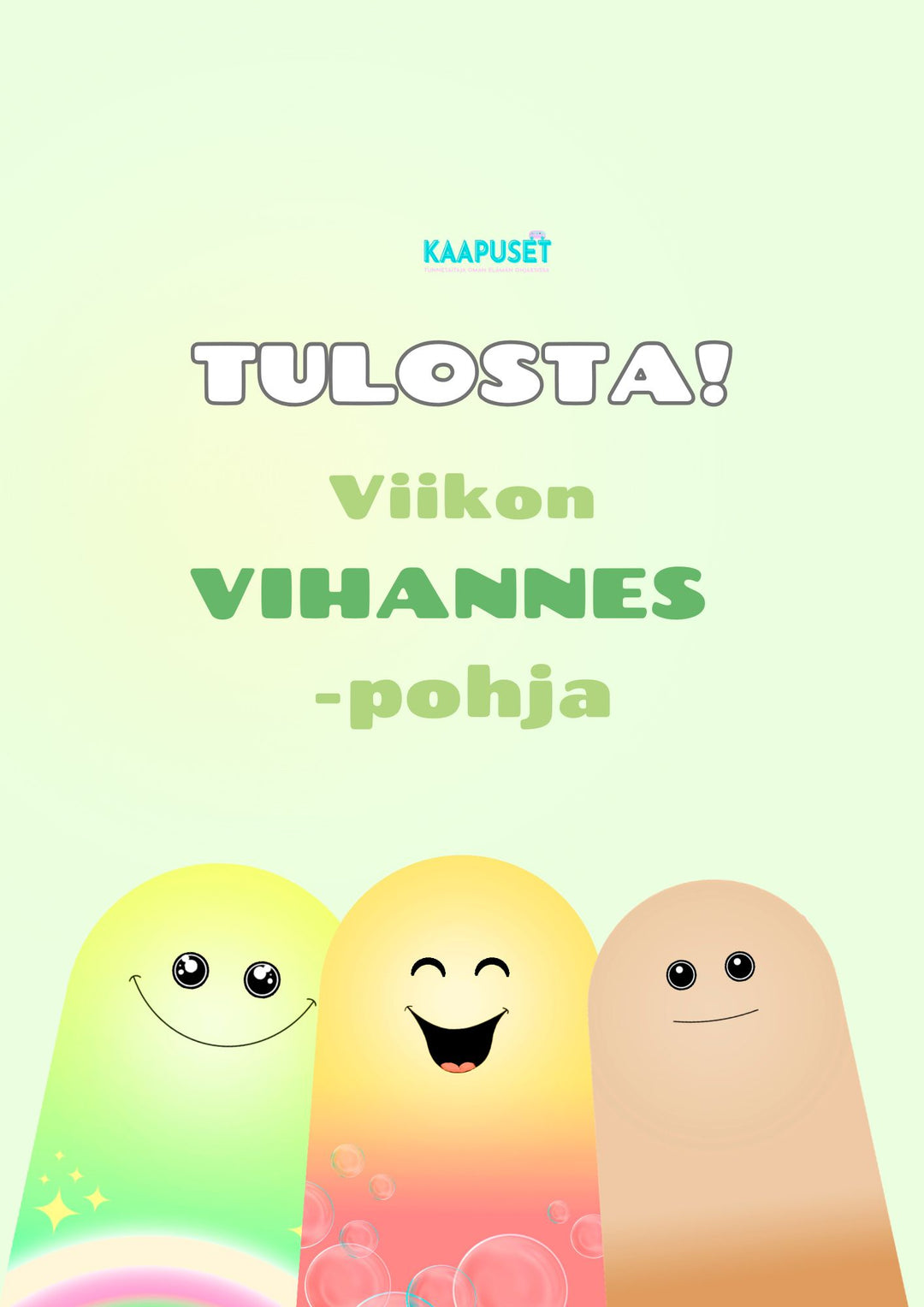 VIIKON VIHANNES -POHJA