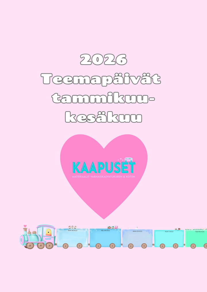 2026 TEEMAPÄIVÄT TAMMIKUU-KESÄKUU