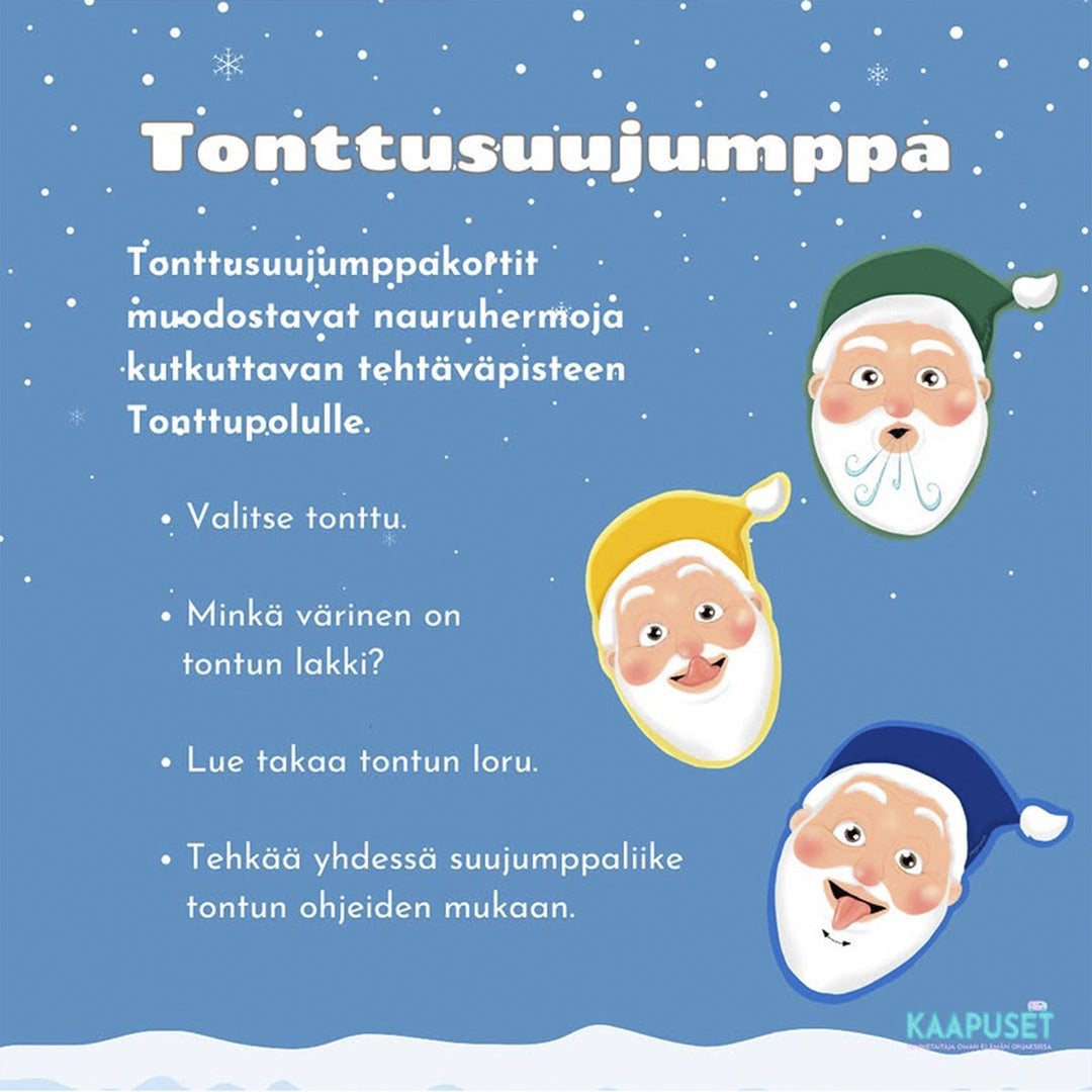 TONTTUPAKETTI: Tonttujumppa & Tonttusuujumppa