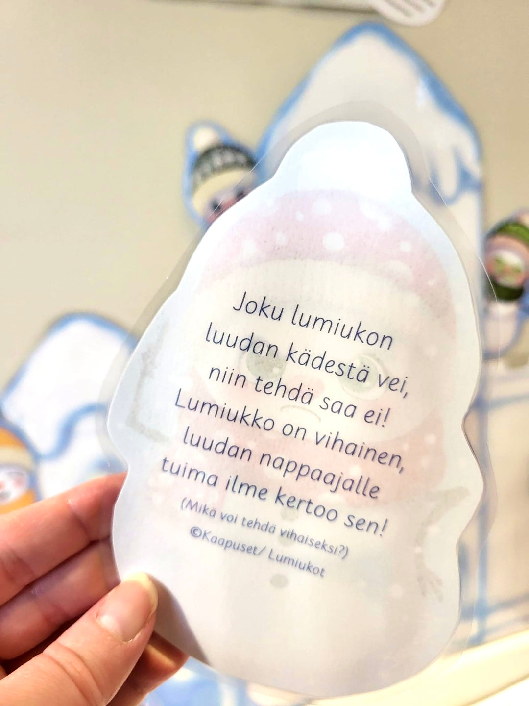 LUMIUKOT & LUMILINNA - TUNTEET, VÄRIT & SIJAINTIKÄSITTEET