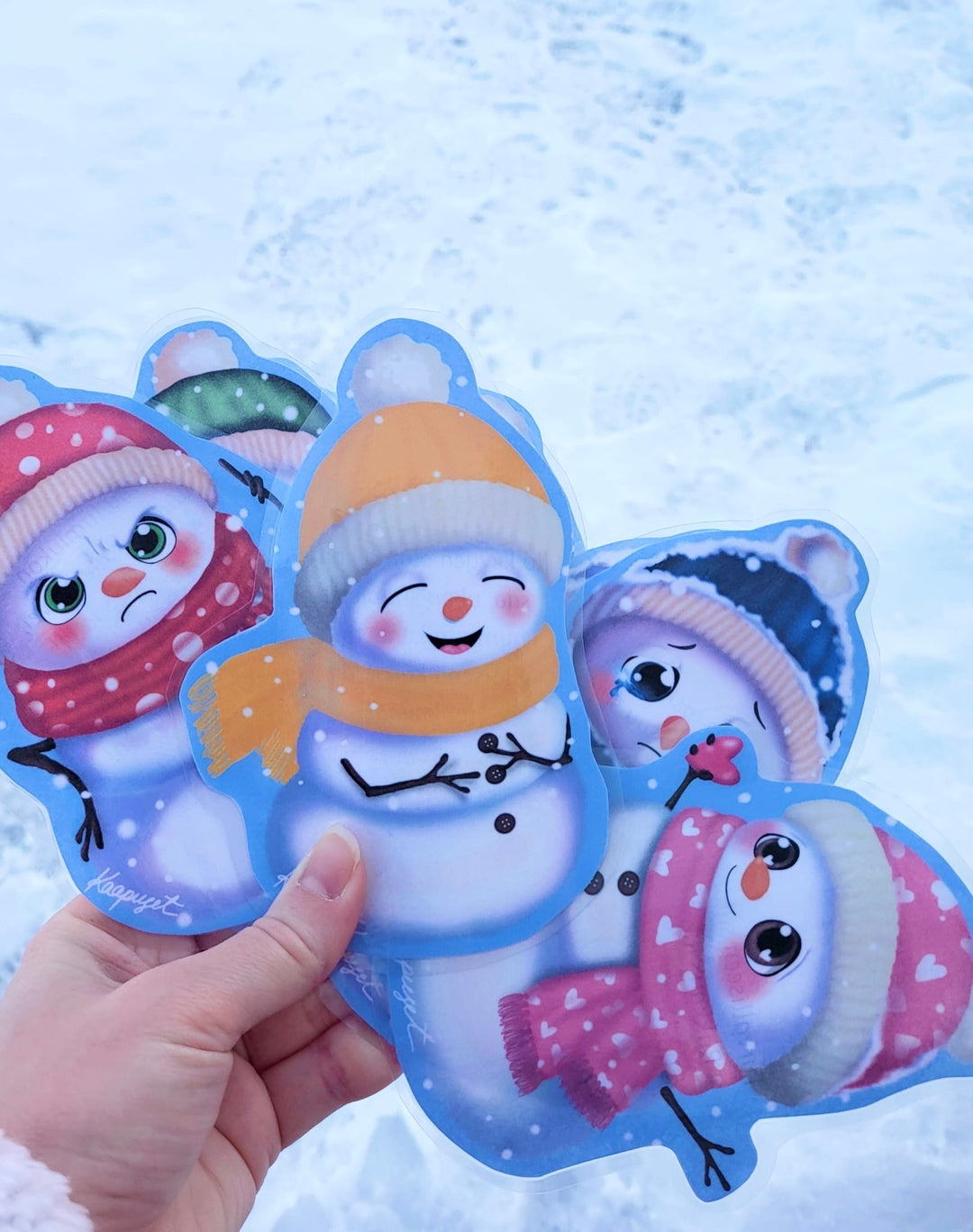 LUMIUKOT & LUMILINNA - TUNTEET, VÄRIT & SIJAINTIKÄSITTEET