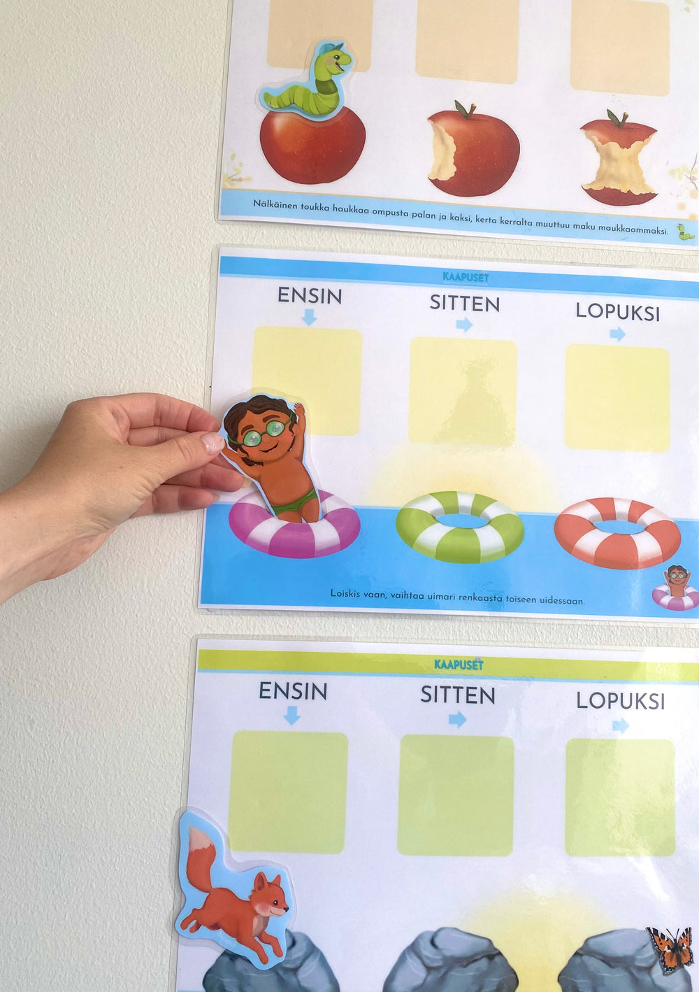 ENSIN–SITTEN-TAULUT VUODENAJAT