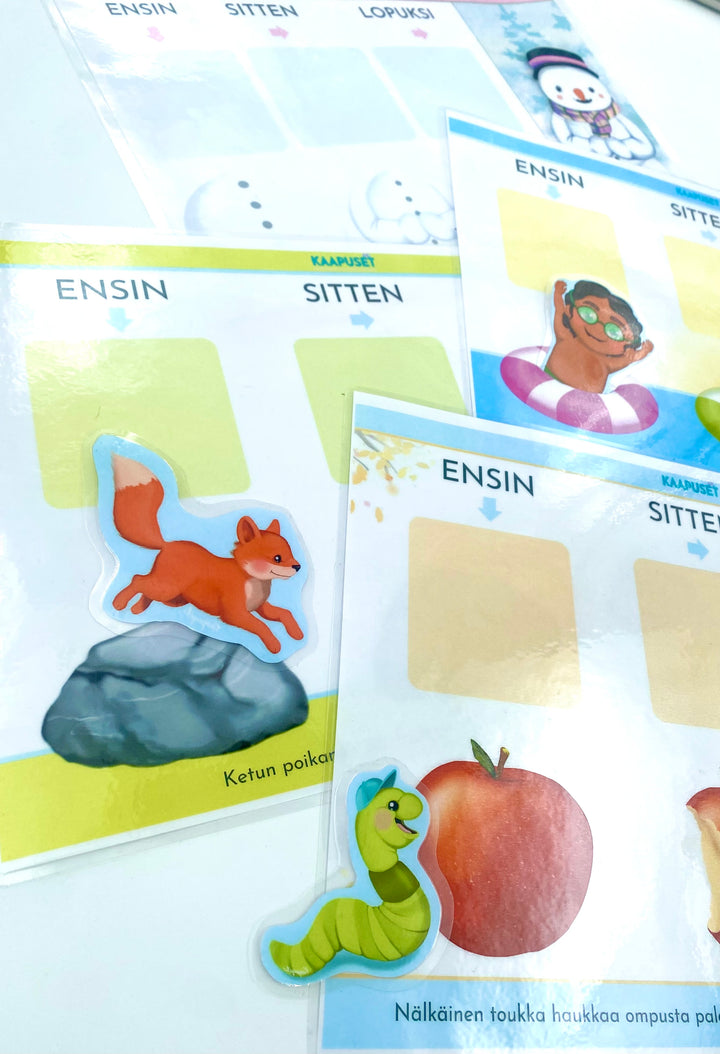 ENSIN–SITTEN-TAULUT VUODENAJAT