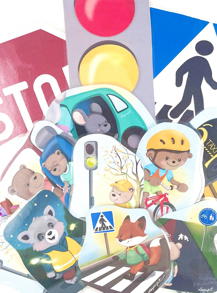 LIIKENTEESSÄ - TOIMINTAIDEAT, LORUT JA REKVISIITTAA LIIKENNELEIKKEIHIN