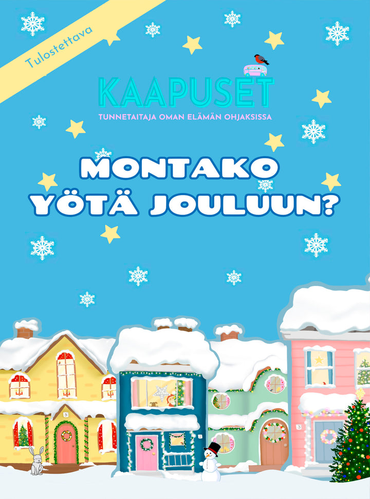 MONTAKO YÖTÄ JOULUUN?