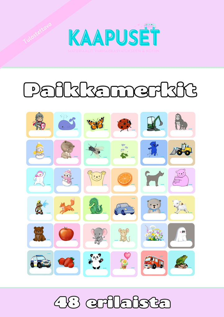 PAIKKAMERKIT
