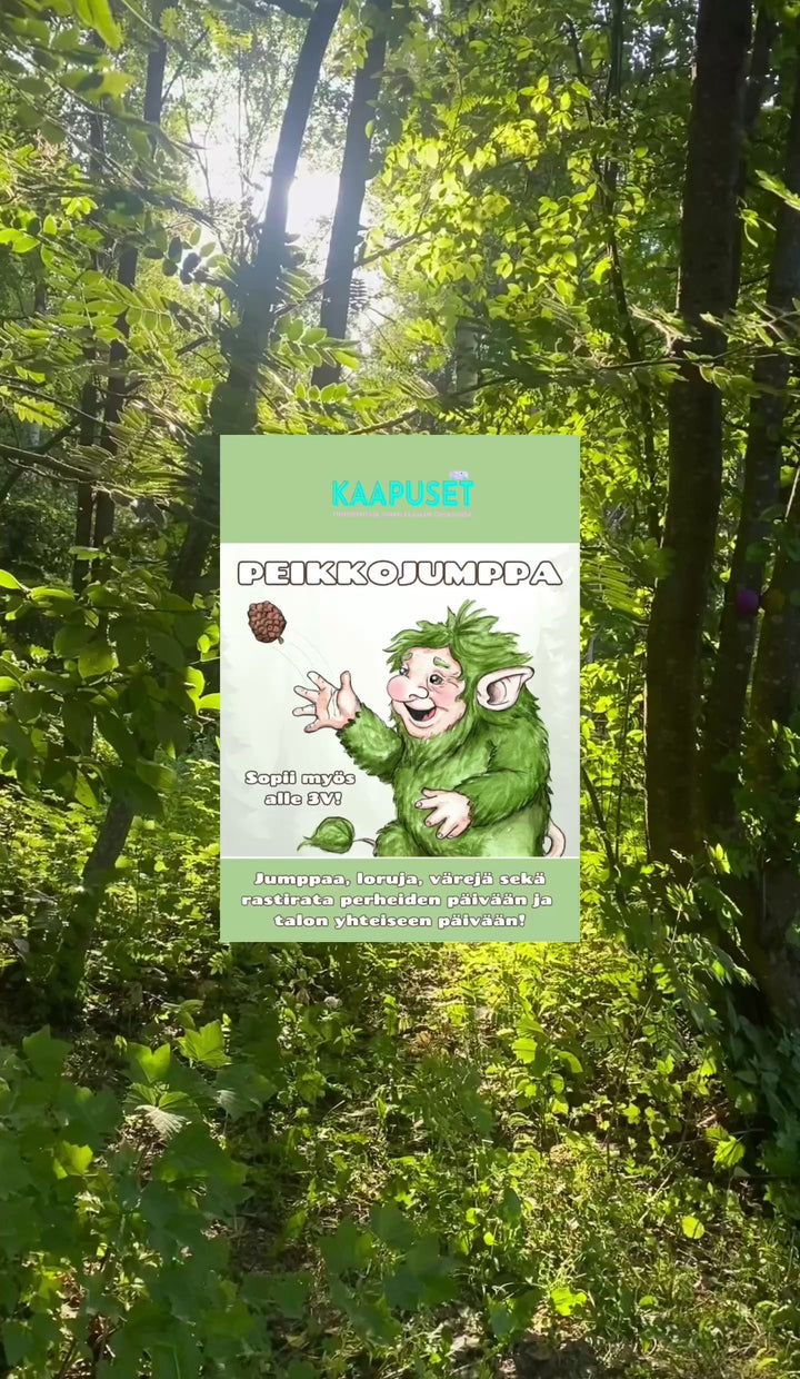 PEIKKOJUMPPA - JUMPPAA, LORUJA, VÄREJÄ JA PEIKKOJEN RASTIRATA